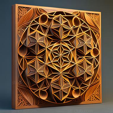 3D model st sacred geometry (STL)